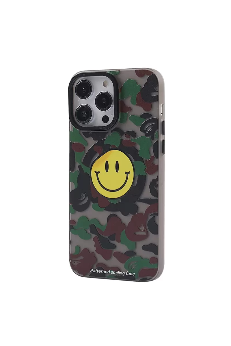 Newface Apple iPhone 13 Pro Kılıf Apollo Magneticsafe Desenli Kapak - Apollo Siyah - 4