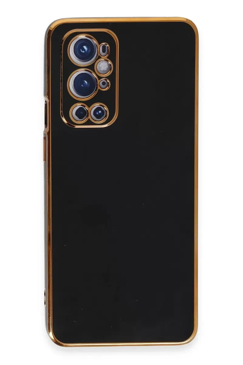 Newface One Plus 9 Pro Kılıf Volet Silikon - Siyah