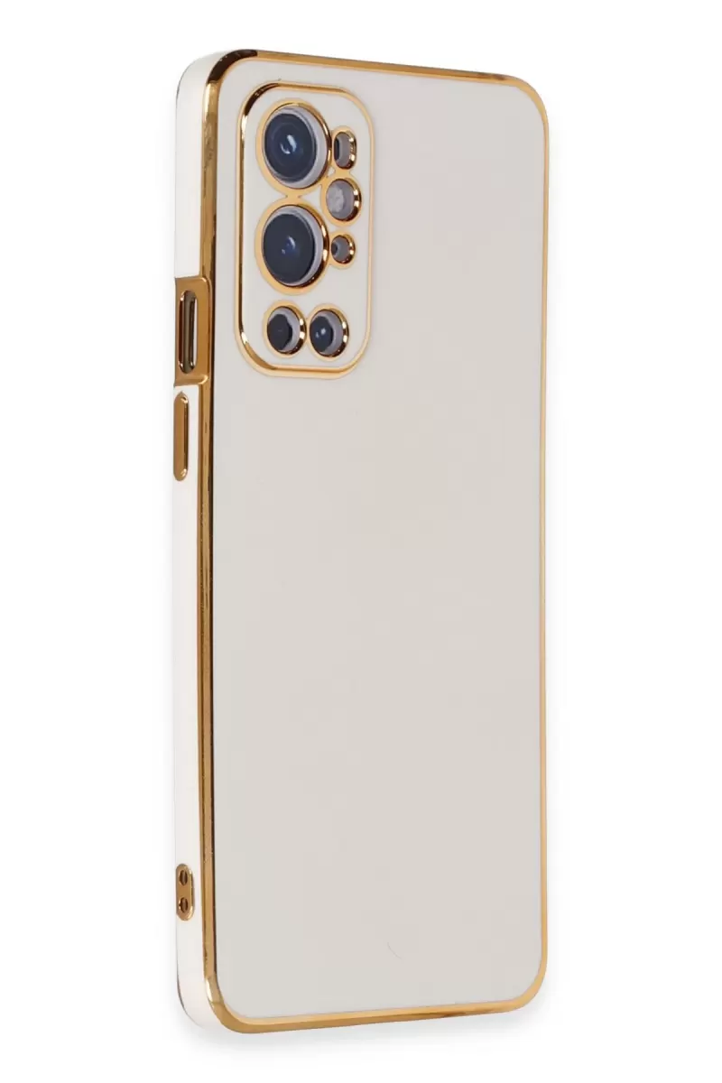 Newface One Plus 9 Pro Kılıf Volet Silikon - Beyaz