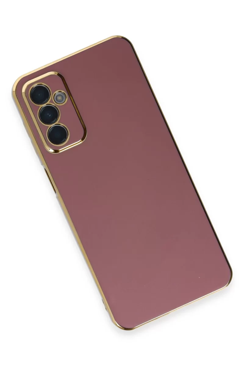 Newface Samsung Galaxy A14 4G Kılıf Volet Silikon - Kırmızı