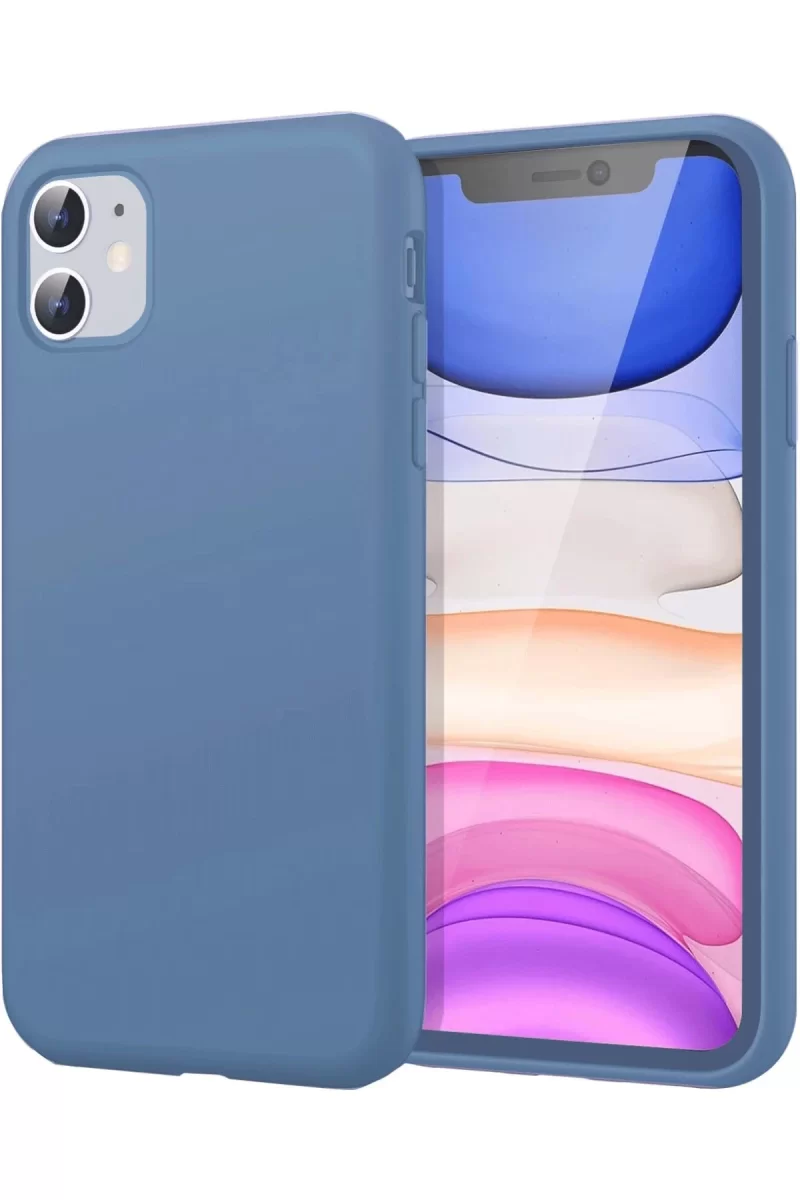 Newface Apple iPhone 11 Kılıf First Silikon - Mavi