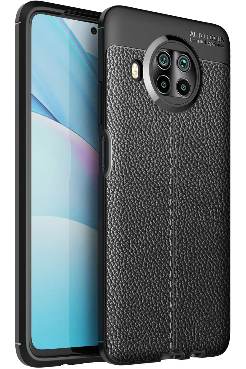 Newface Xiaomi Mi 10T Lite Kılıf Auto Focus Kapak - Siyah