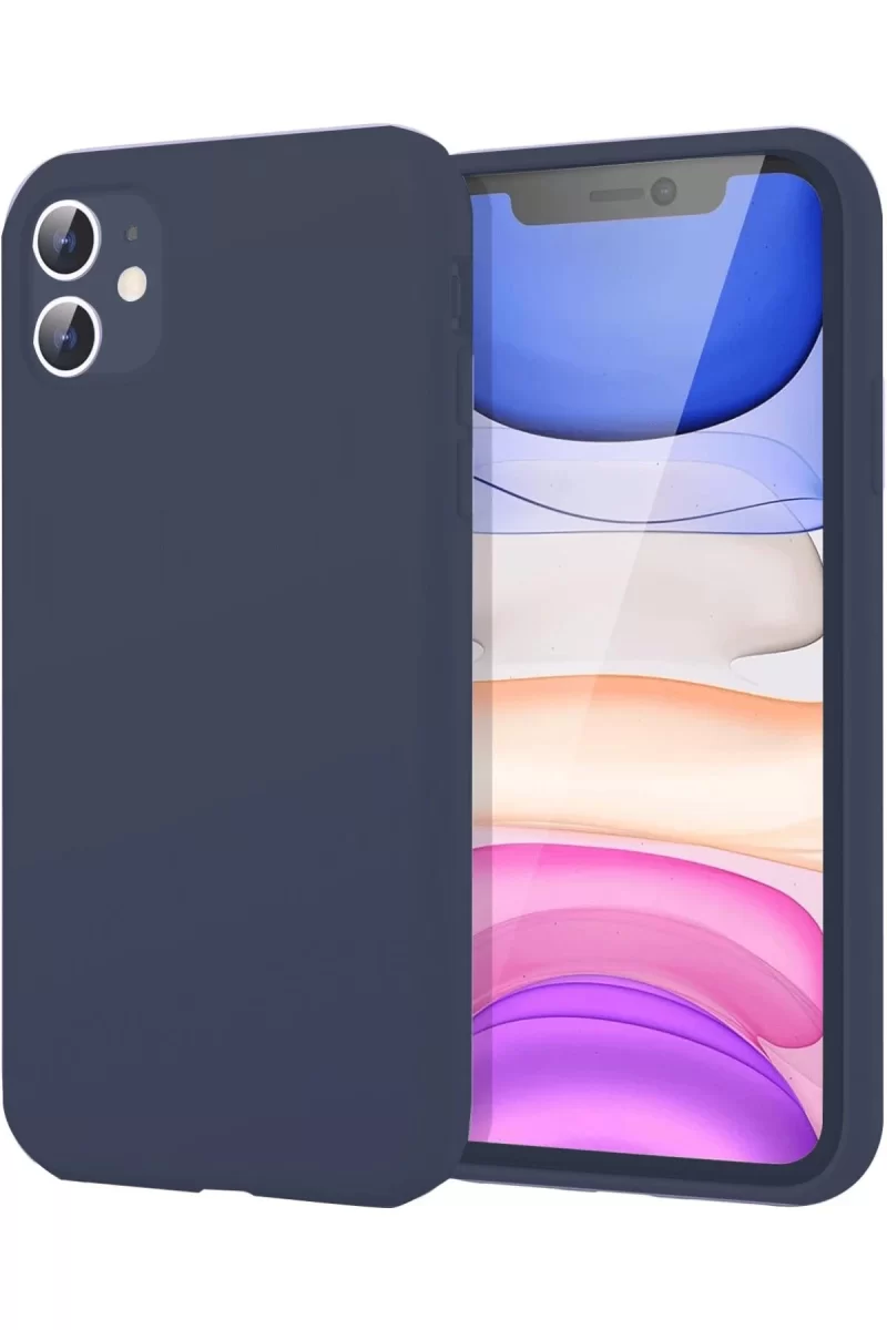 Newface Apple iPhone 11 Kılıf First Silikon - Lacivert