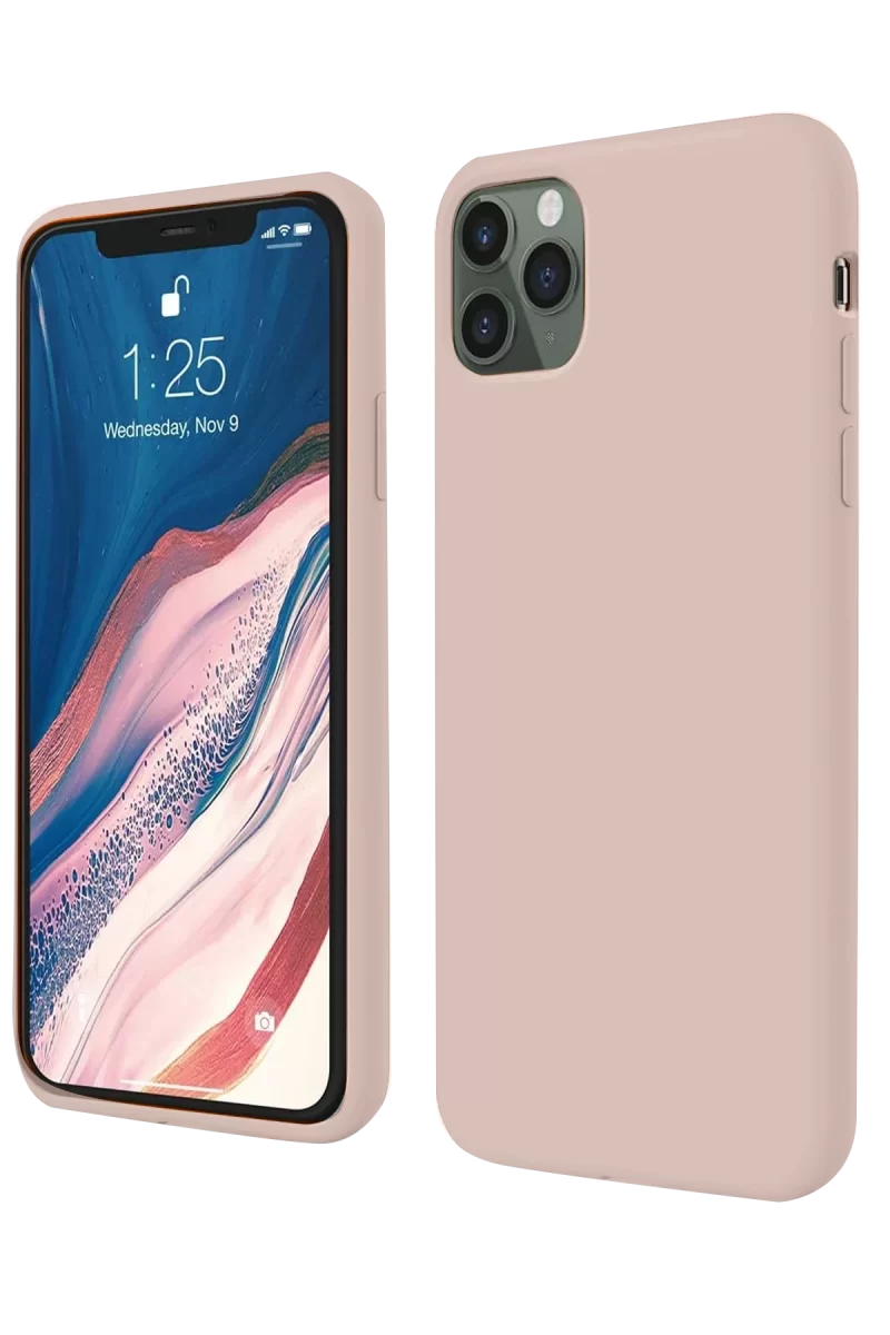 Newface Apple iPhone 11 Pro Kılıf First Silikon - Rose Gold