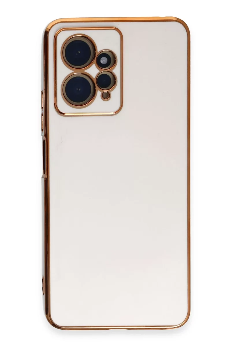 Newface Xiaomi Redmi Note 12 4G Kılıf Volet Silikon - Beyaz