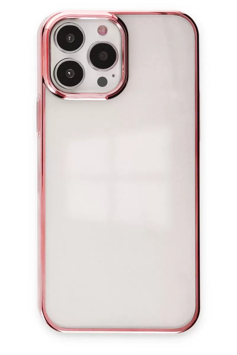 Newface Apple iPhone 14 Pro Kılıf Element Silikon - Pembe
