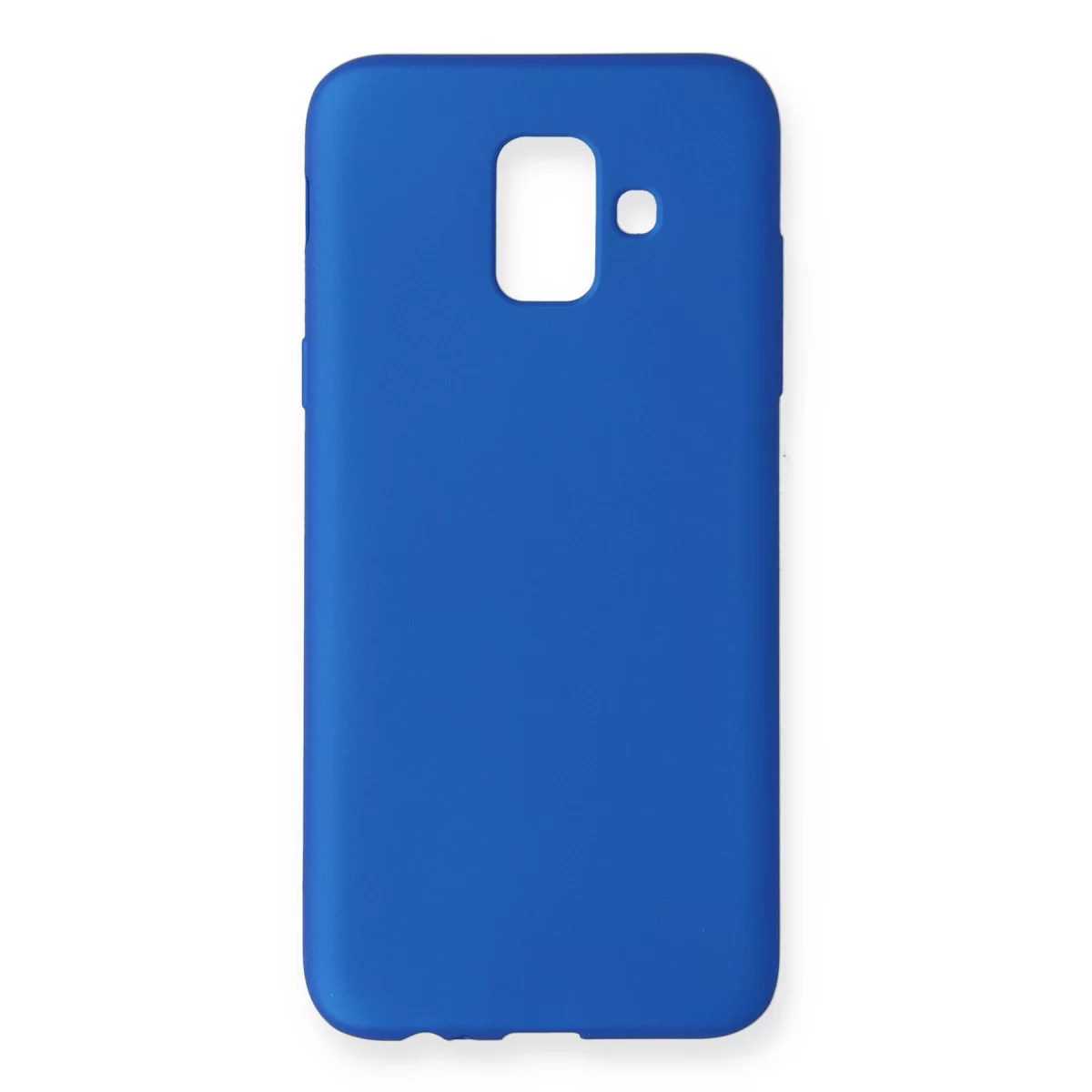Newface Samsung Galaxy A6 2018 Kılıf First Silikon - Mavi