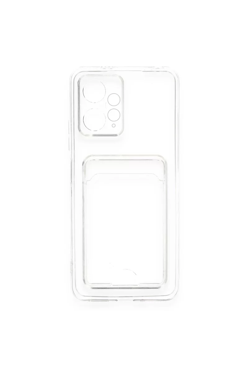 Newface Xiaomi Redmi Note 12 4G Kılıf Kart Şeffaf Silikon - Şeffaf