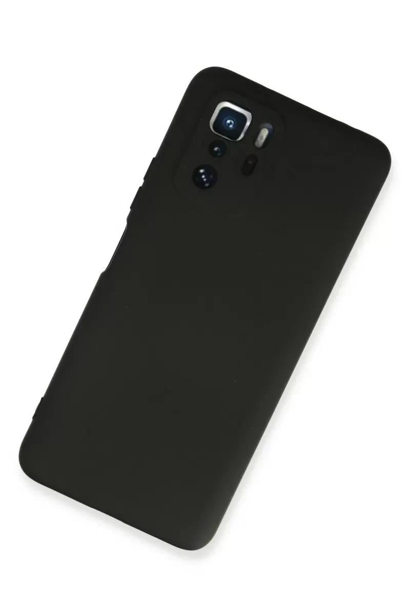 Newface Xiaomi Poco X3 GT Kılıf Nano içi Kadife Silikon - Siyah