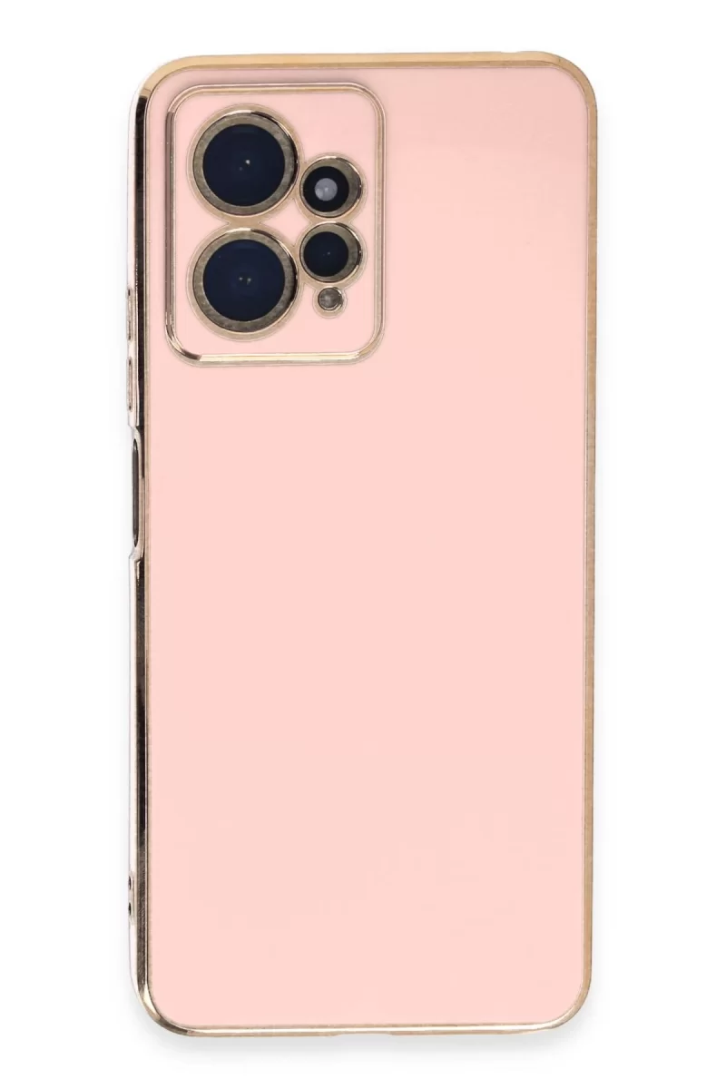 Newface Xiaomi Redmi Note 12 4G Kılıf Volet Silikon - Pembe