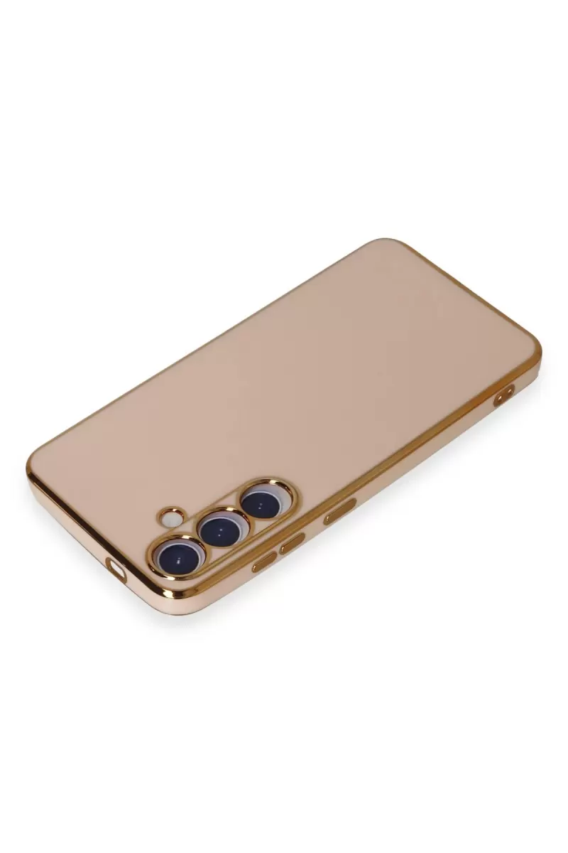 Newface Samsung Galaxy S24 Kılıf Volet Silikon - Pembe