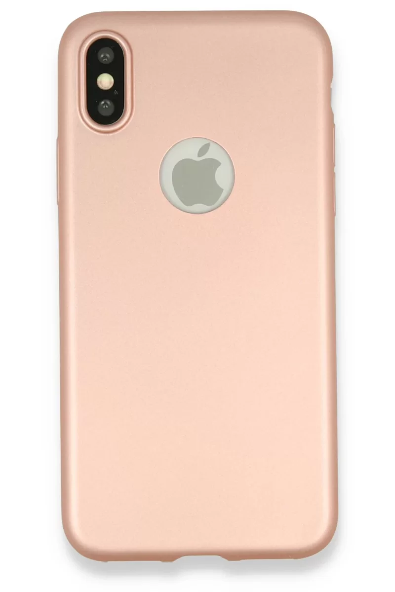 Newface Apple iPhone X Kılıf First Silikon - Rose Gold