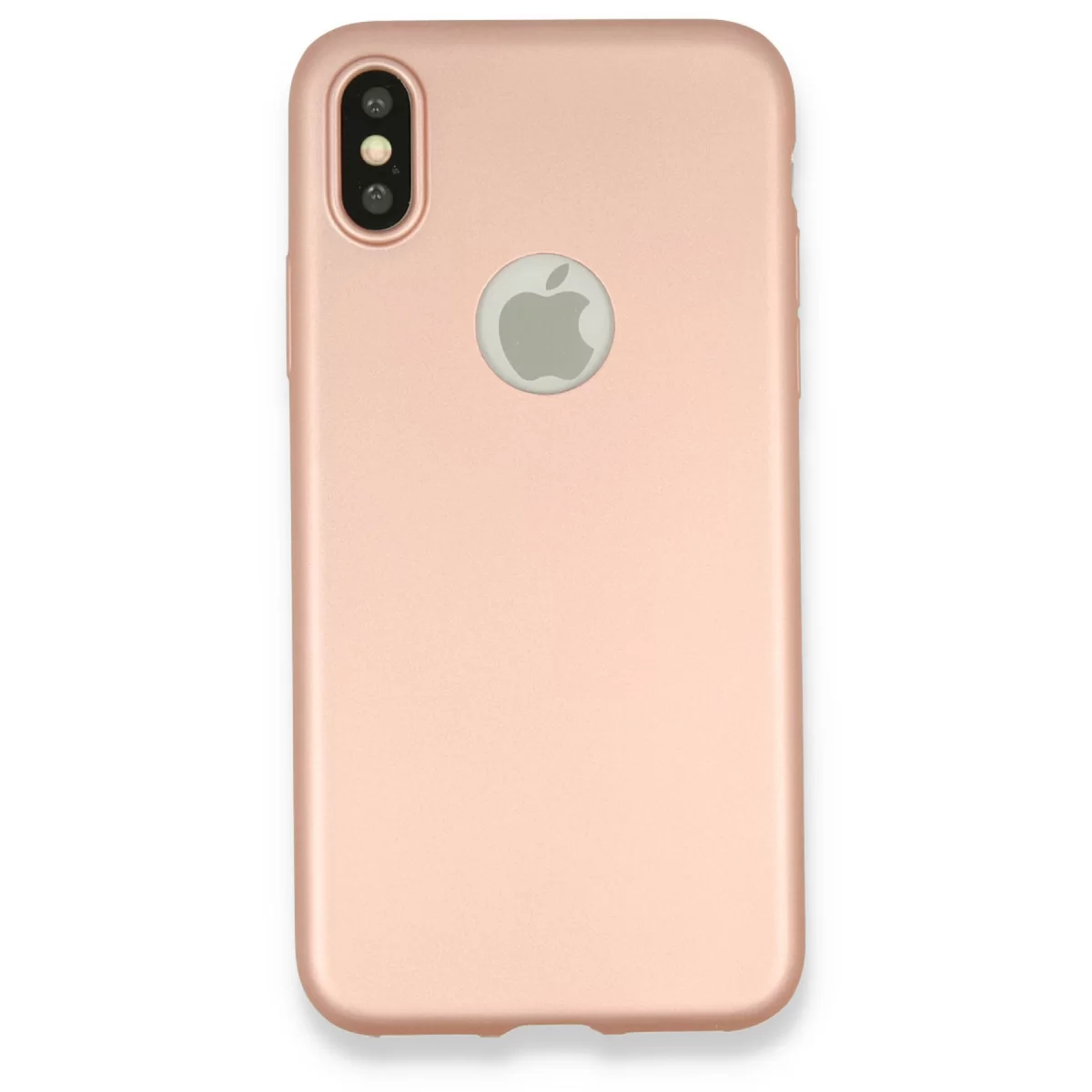 Newface Apple iPhone X Kılıf First Silikon - Rose Gold