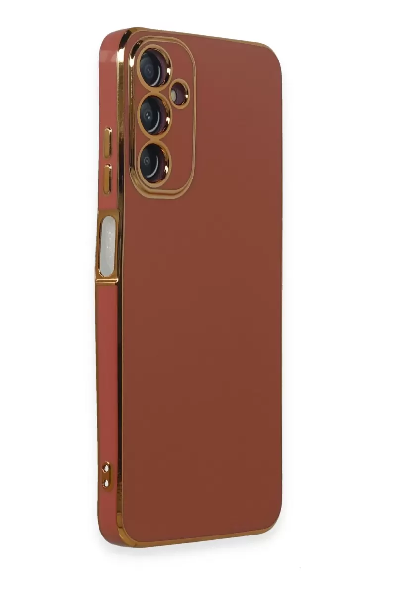 Newface Samsung Galaxy A05S Kılıf Volet Silikon - Kırmızı