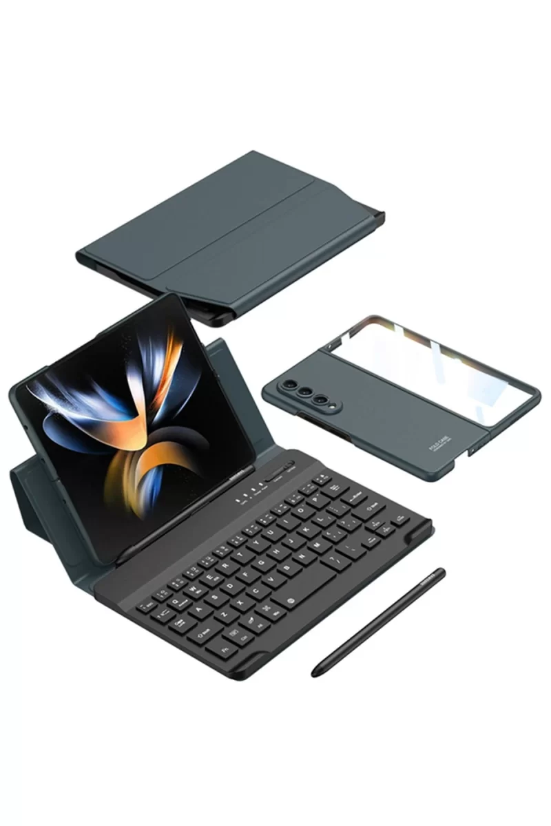Newface Universal Universal Kılıf Fold Klavye - Koyu Yeşil