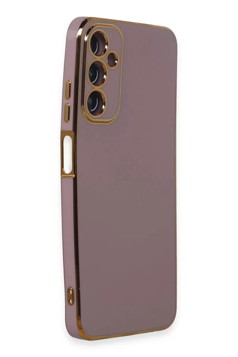 Newface Samsung Galaxy A05S Kılıf Volet Silikon - Mor