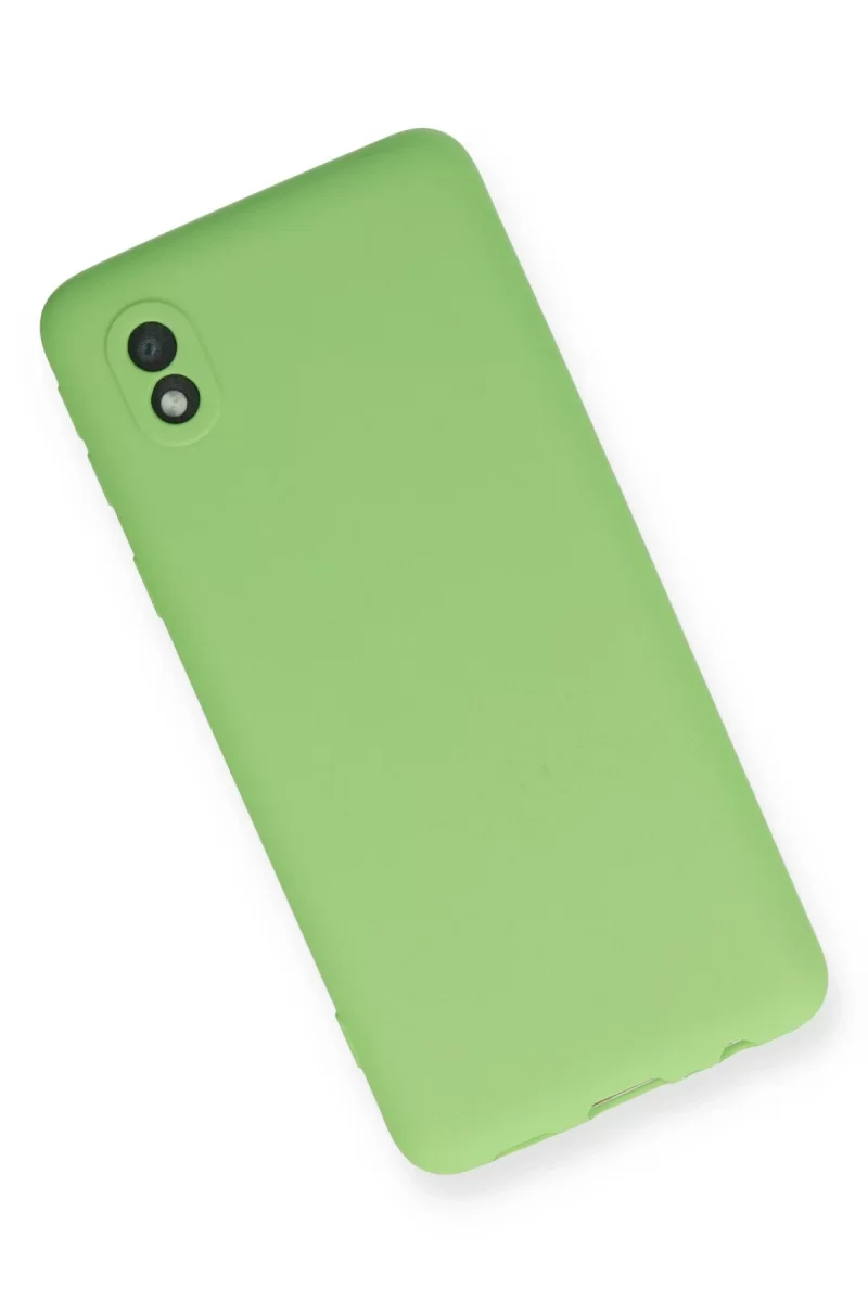 Newface Samsung Galaxy A01 Core Kılıf First Silikon - Yeşil