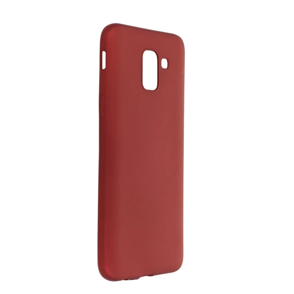 Newface Samsung Galaxy J6 Kılıf First Silikon - Bordo