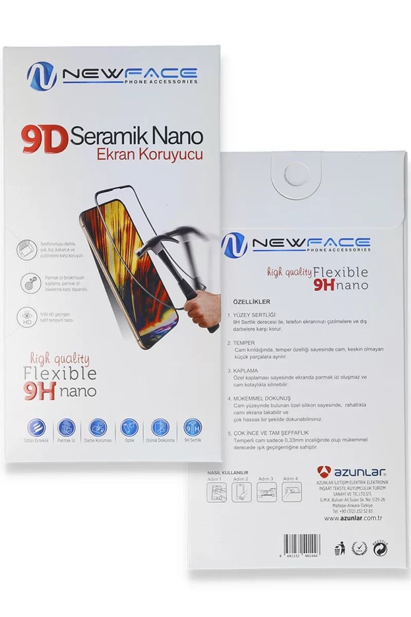 Newface Samsung Galaxy A72 Seramik Nano Ekran Koruyucu