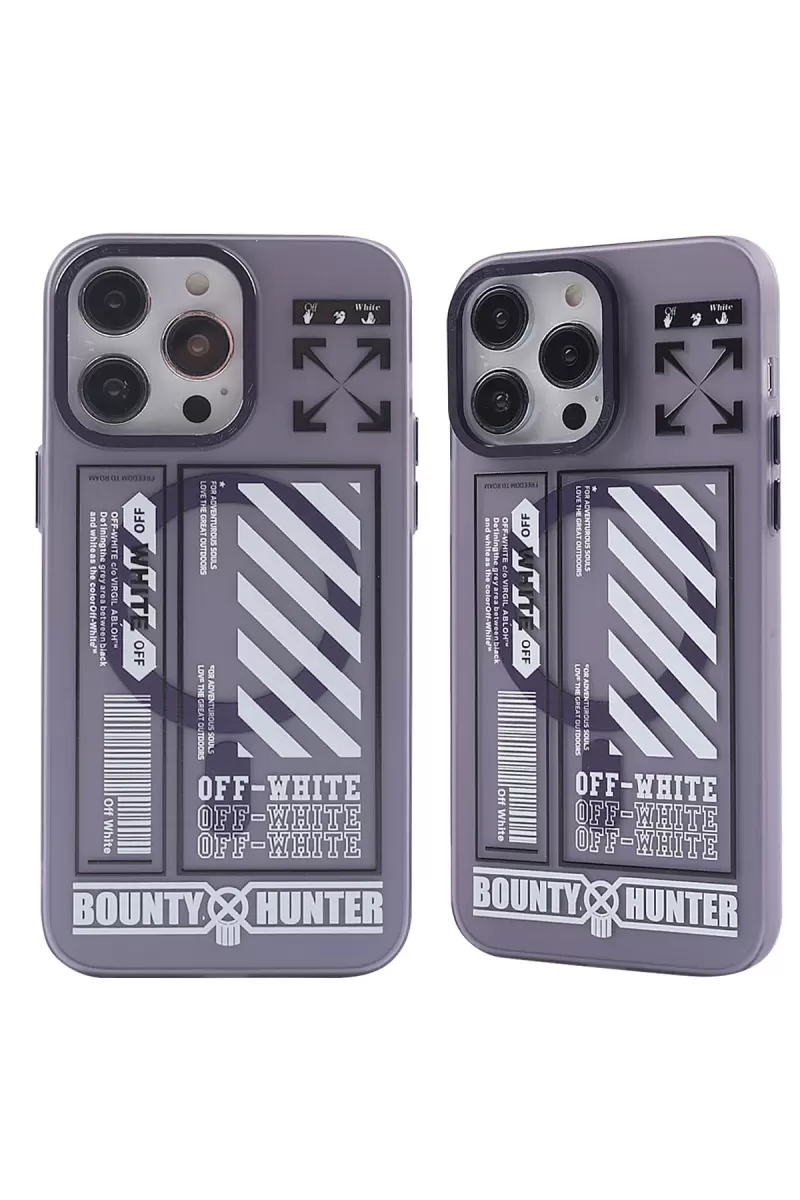 Newface Apple iPhone 14 Pro Kılıf Apollo Magneticsafe Desenli Kapak - Apollo Mor - 1