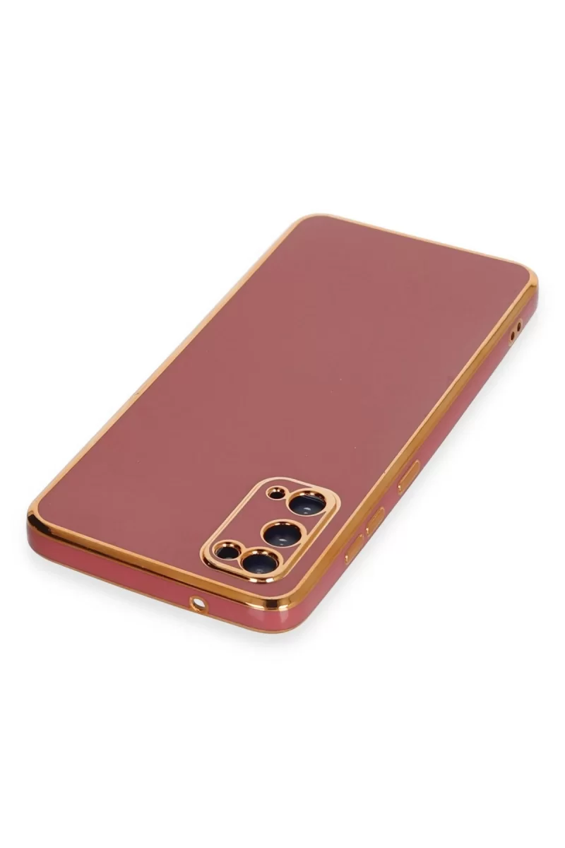 Newface Samsung Galaxy S20 Kılıf Volet Silikon - Kırmızı