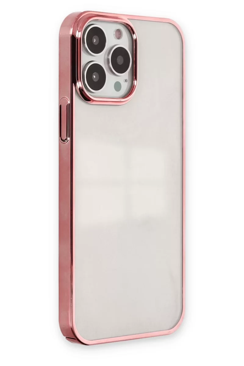 Newface Apple iPhone 14 Pro Max Kılıf Element Silikon - Pembe