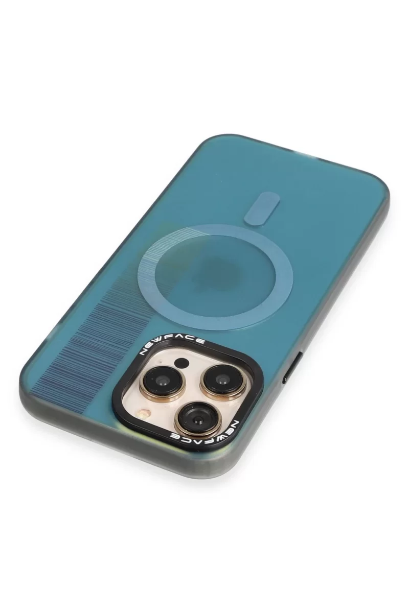 Newface Apple iPhone 14 Pro Max Kılıf Venüs Magneticsafe Desenli Kapak - Venüs - 7