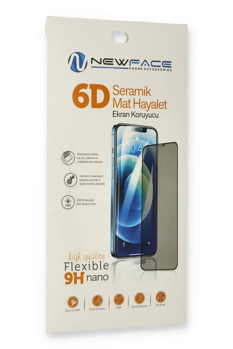Newface Samsung Galaxy S23 Plus 6D Mat Seramik Hayalet Nano Ekran Koruyucu
