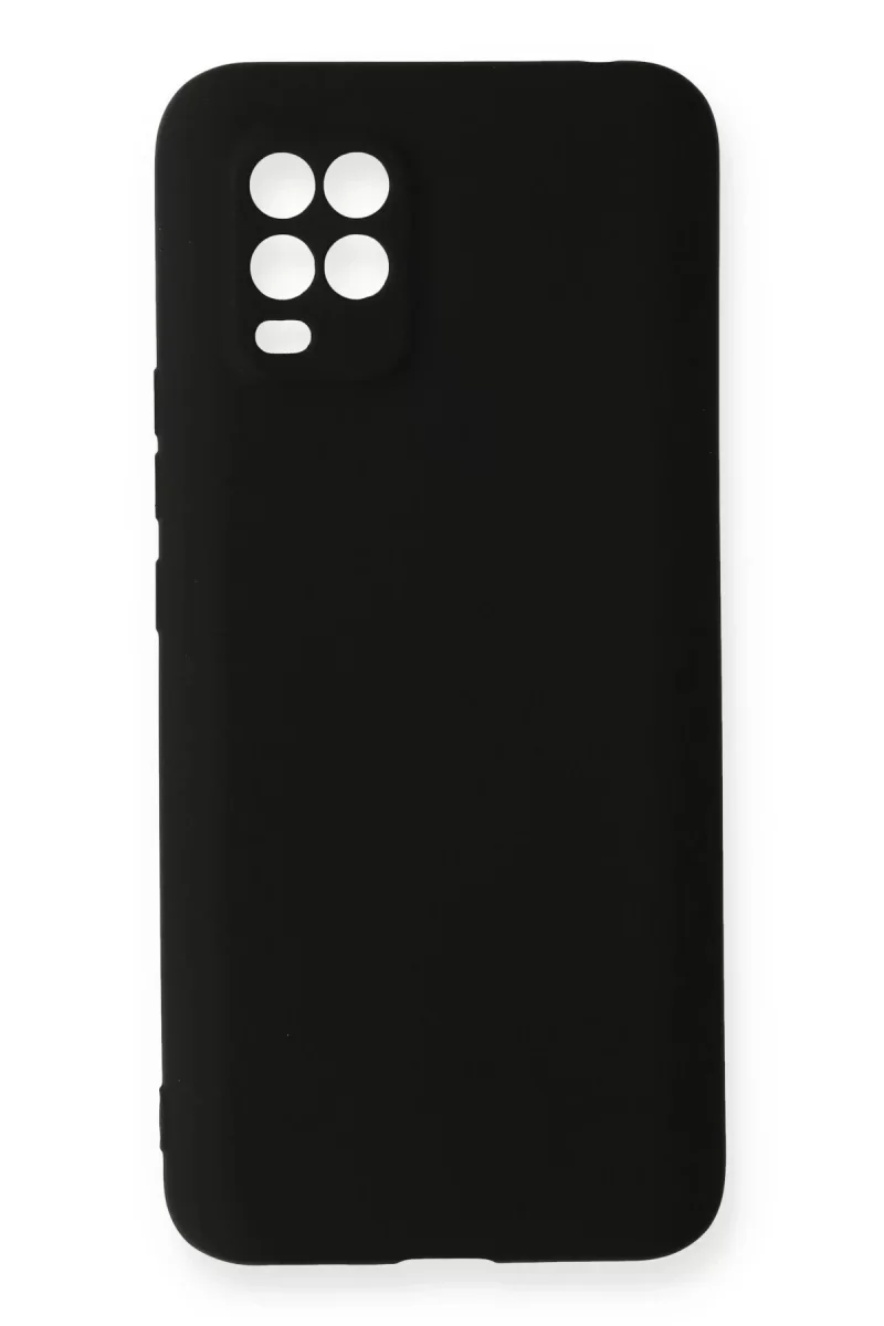 Newface Xiaomi Mi 10 Lite Kılıf First Silikon - Siyah
