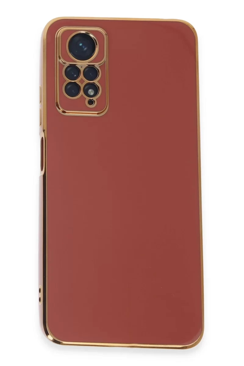 Newface Xiaomi Redmi Note 12 Pro 4G Kılıf Volet Silikon - Kırmızı