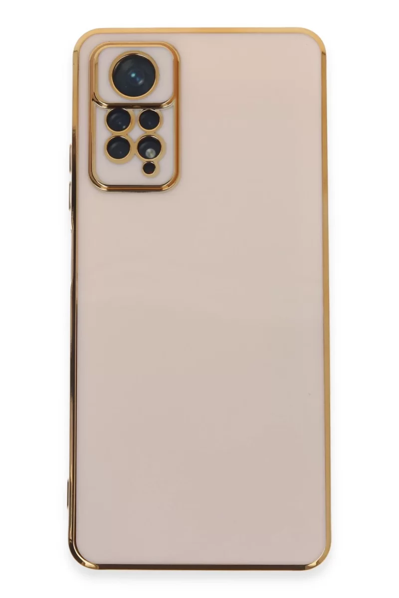 Newface Xiaomi Redmi Note 12 Pro 4G Kılıf Volet Silikon - Pembe