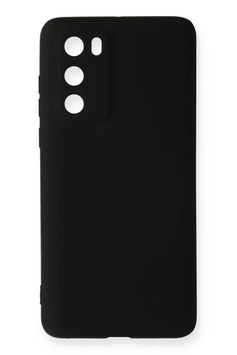 Newface Huawei P40 Kılıf First Silikon - Siyah