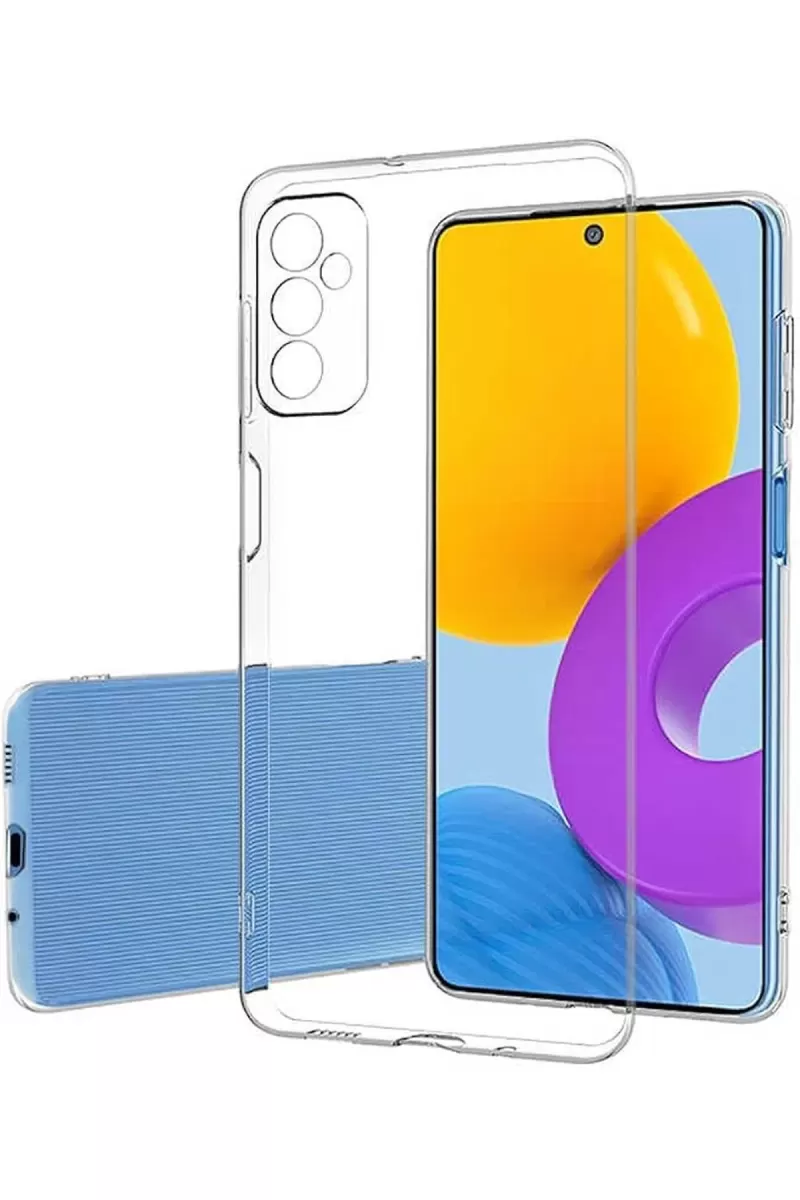 Newface Samsung Galaxy A05S Kılıf Lüx Şeffaf Silikon