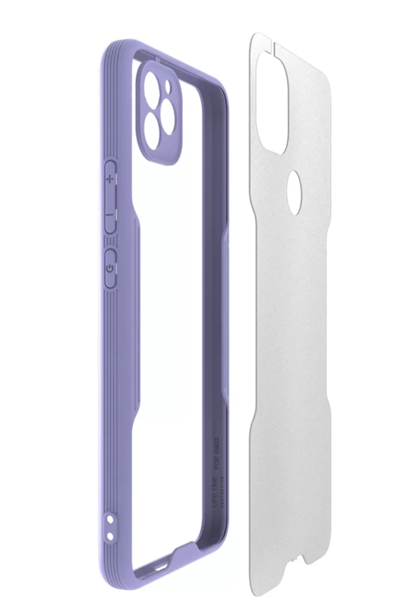 Newface General Mobile GM 22 Kılıf Platin Silikon - Kırmızı