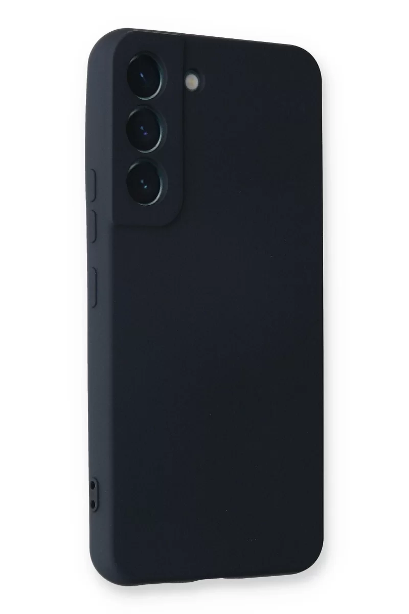 Newface Samsung Galaxy S22 Plus Kılıf Nano içi Kadife Silikon - Lacivert