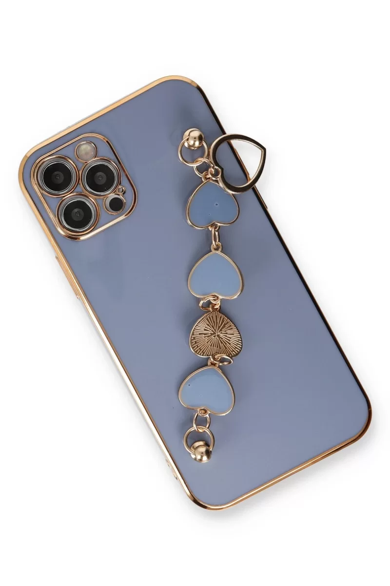 Newface Apple iPhone 12 Pro Max Kılıf Esila Silikon - Gri