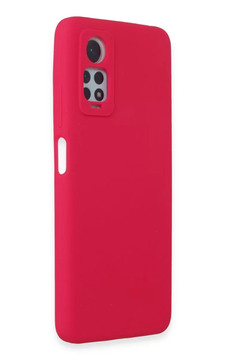 Newface Xiaomi Redmi Note 12 Pro 4G Kılıf Nano içi Kadife Silikon - Pembe