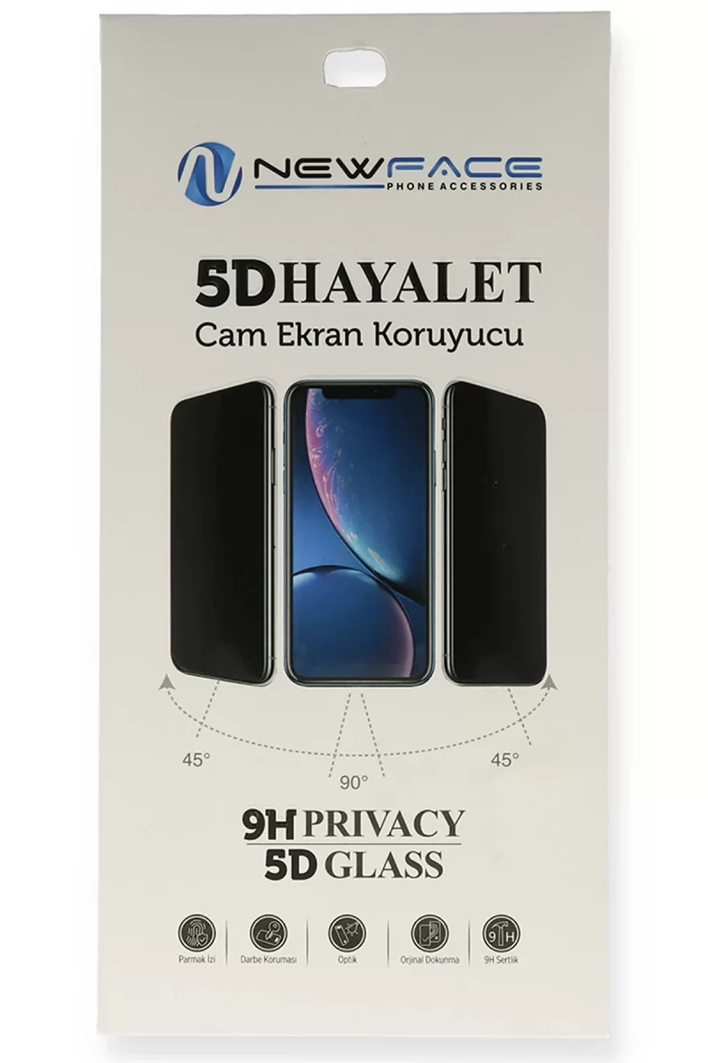Newface Huawei Nova Y70 5D Hayalet Cam Ekran Koruyucu