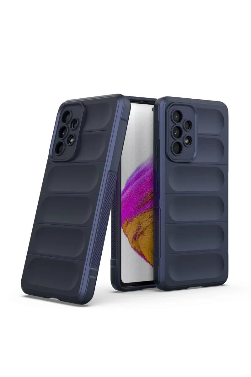 Newface Samsung Galaxy A53 5G Kılıf Optimum Silikon - Lacivert