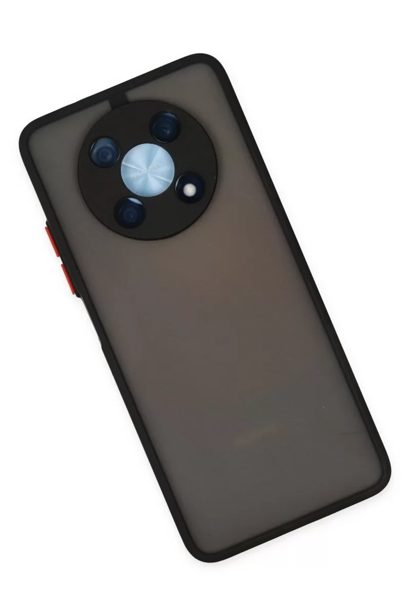 Newface Huawei Nova Y90 Kılıf Montreal Silikon Kapak - Siyah