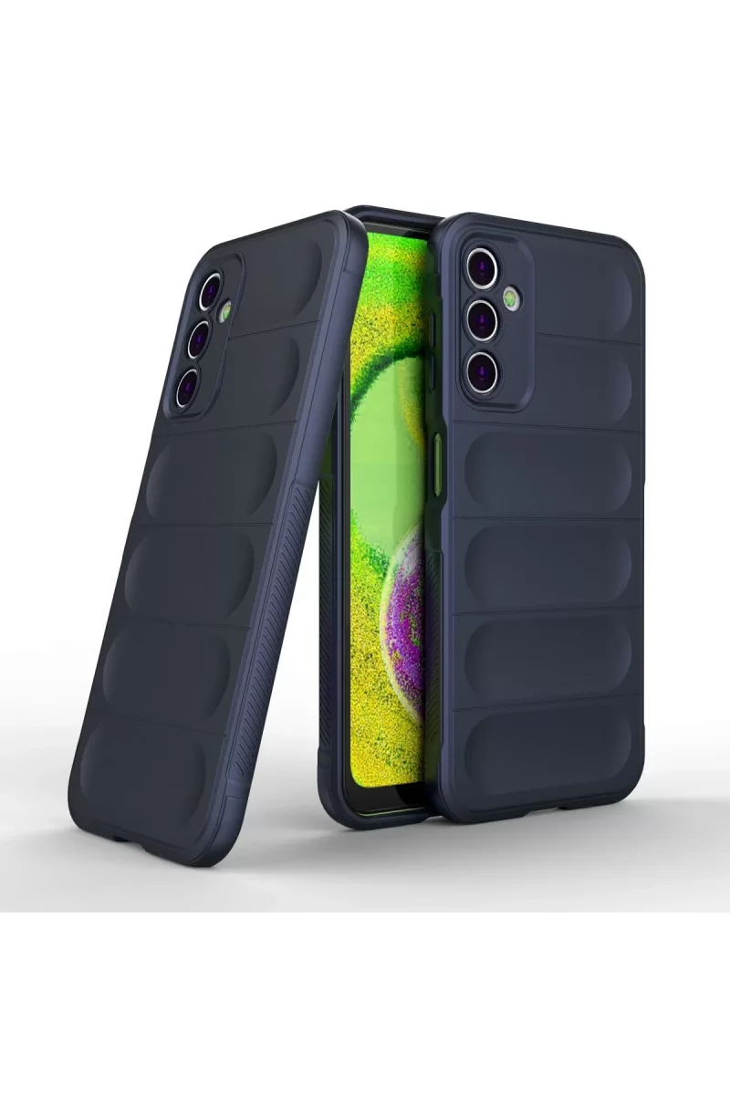 Newface Samsung Galaxy A14 4G Kılıf Optimum Silikon - Lacivert