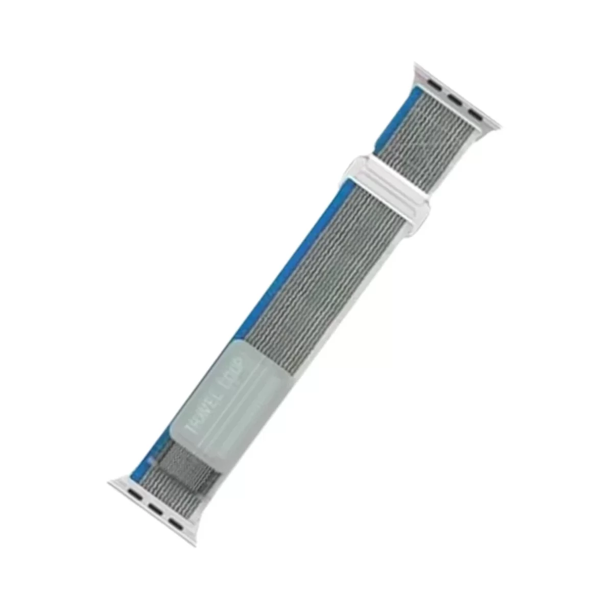 Newface Apple Watch 42mm Alice Kumaş Kordon - Mavi-Gri