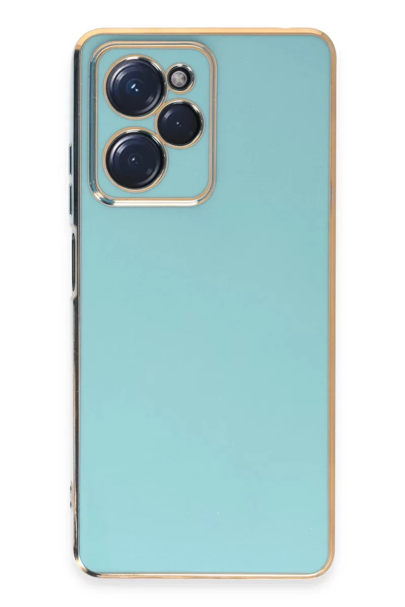 Newface Xiaomi Poco X5 Pro 5G Kılıf Volet Silikon - Açık Yeşil