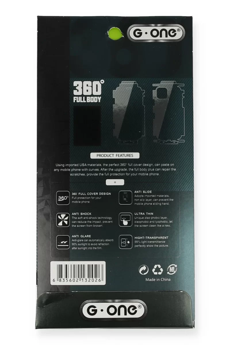 Newface Apple iPhone 7 Plus 360 Full Body Arka Koruyucu