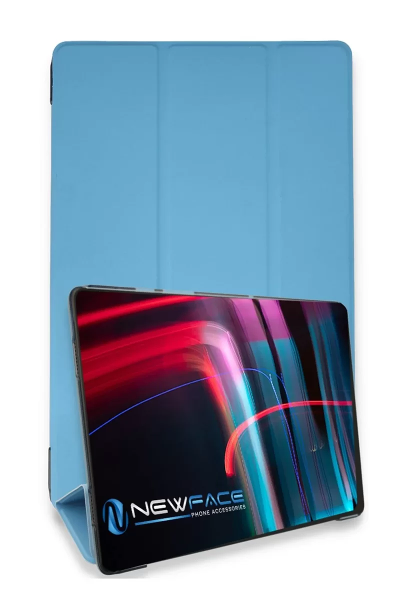 Newface Apple iPad Mini 3 Kılıf Tablet Smart Kılıf - Mavi