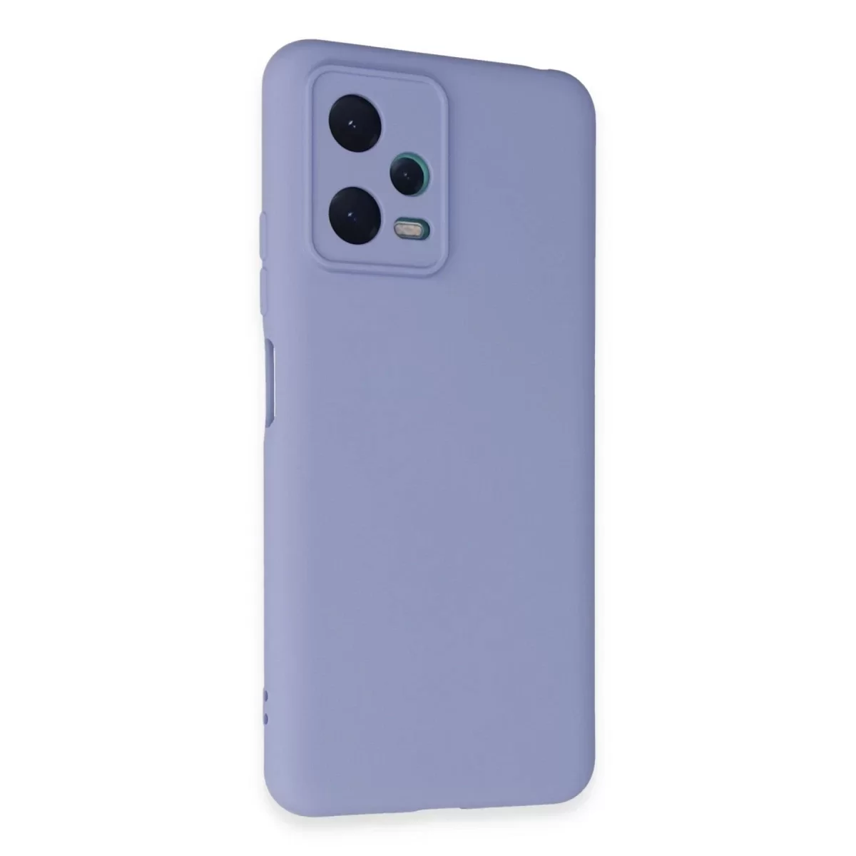 Newface Xiaomi Redmi Note 12 5G Kılıf Nano içi Kadife Silikon - Lila