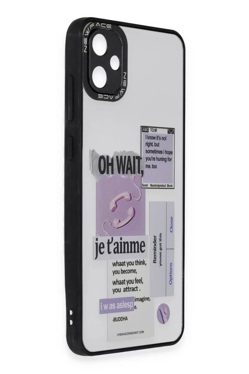 Newface Samsung Galaxy A05 Kılıf Mirror Desenli Kapak - Mirror - 4