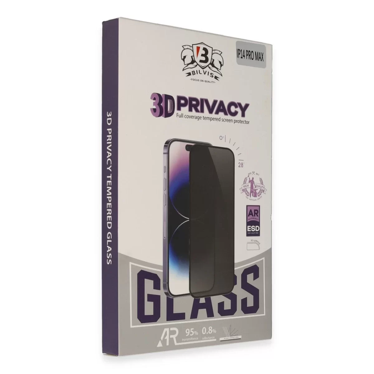 Newface Samsung Galaxy S24 Bilvis 3D Hayalet Cam Ekran Koruyucu