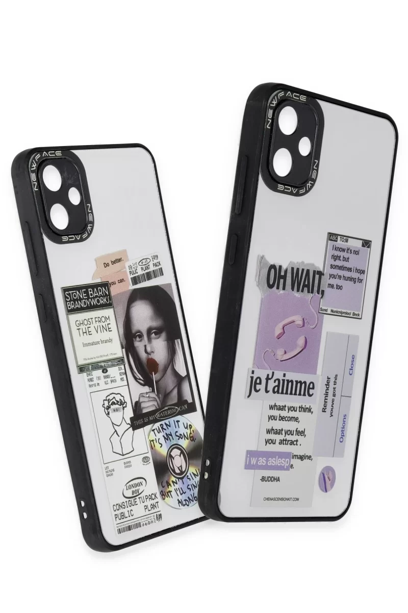 Newface Samsung Galaxy A05 Kılıf Mirror Desenli Kapak - Mirror - 10
