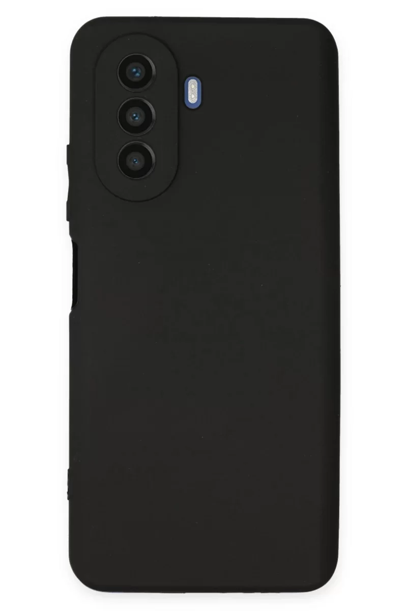 Newface Huawei Nova Y70 Kılıf First Silikon - Siyah
